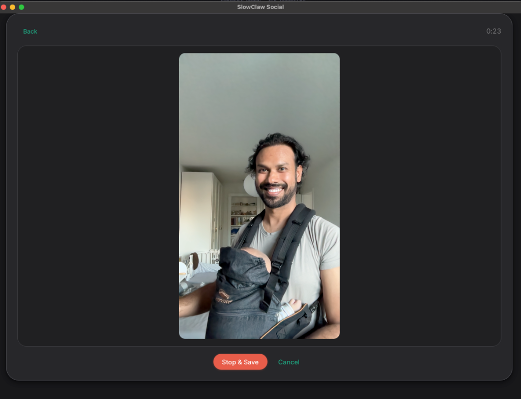 SlowClaw Video Capture